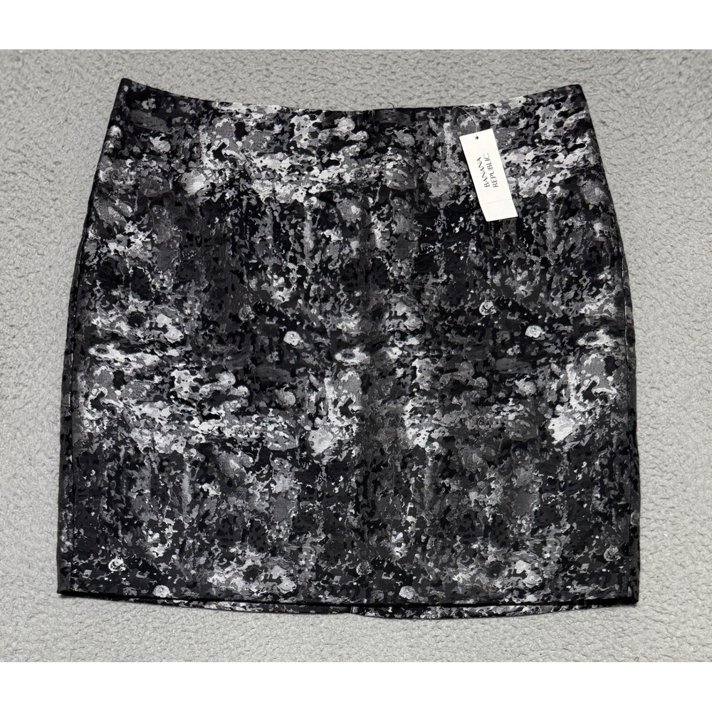 NEW Banana Republic Womens Skirt Size 6 Back Zip